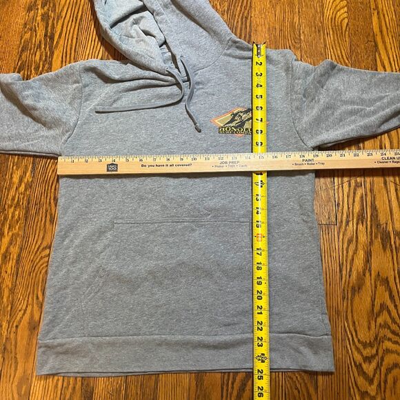Honolua Surf Company Women's Gray Pullover Hoodie Sweatshirt Size M - Picture 5 of 8